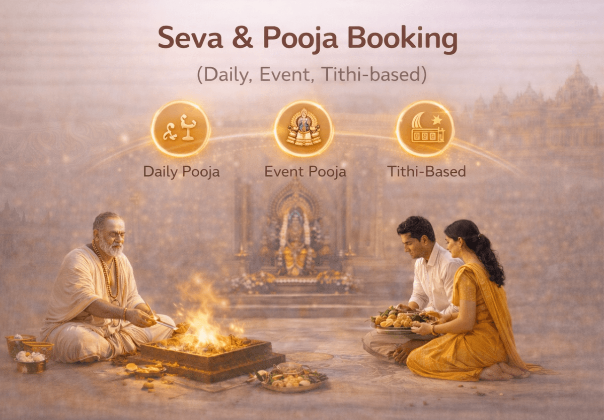 Seva Booking Interface